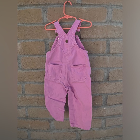 Carhartt pink 18m overalls - Picture 3 of 7